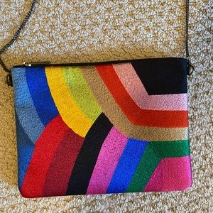 Multicolored zippered Crossbody bag, World Market